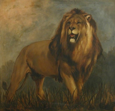After Sir Edwin Henry Landseer 'Trafalgar Lion'